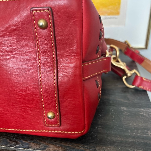 Dooney & Bourke Florentine Front Pocket Domed Satchel - Picture 6 of 8